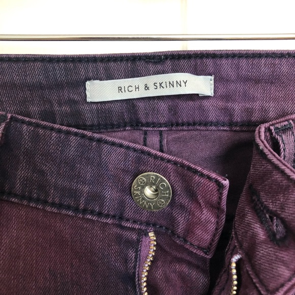 Rich and skinny purple jeans - Picture 4 of 5